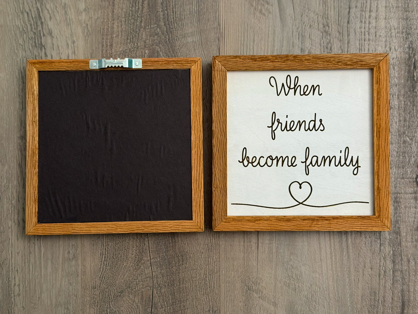 When Friends Become Family - Sign