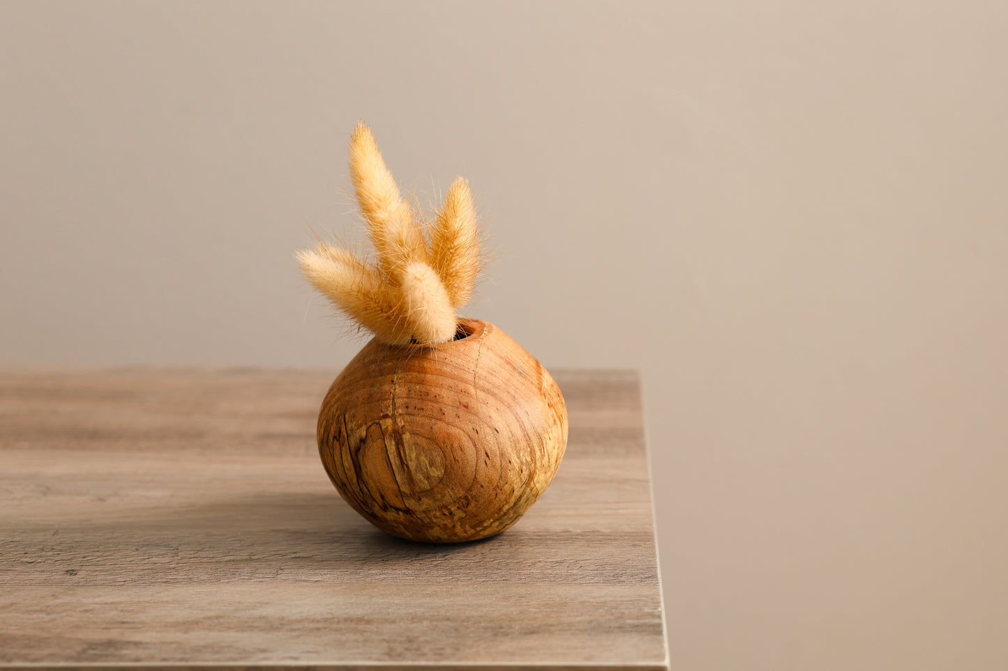 Short Spalted Maple Hollow Form #2