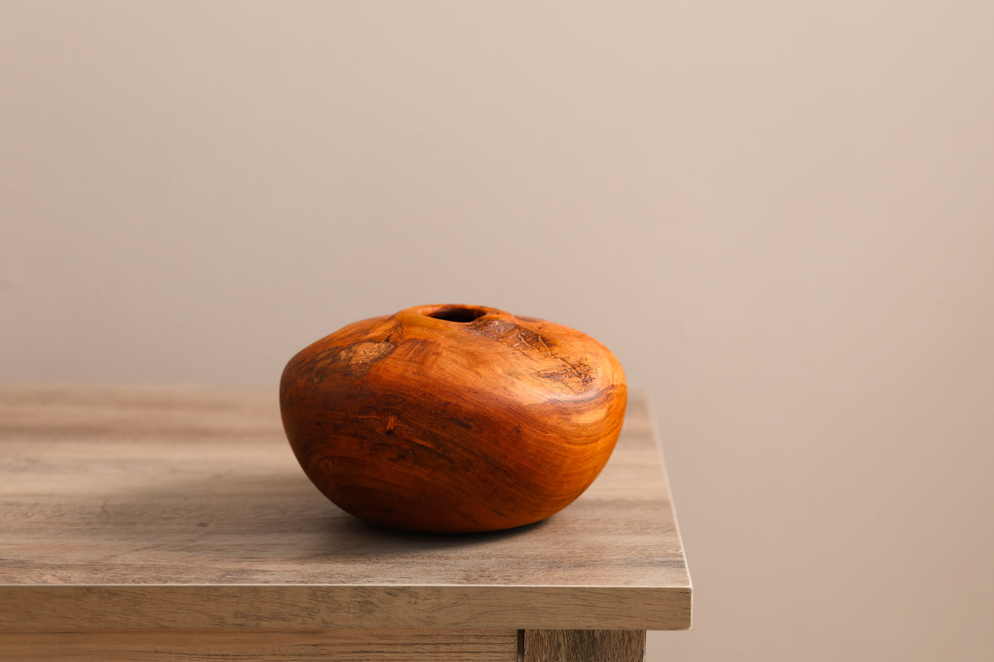 Cherry Burl Hollow Form