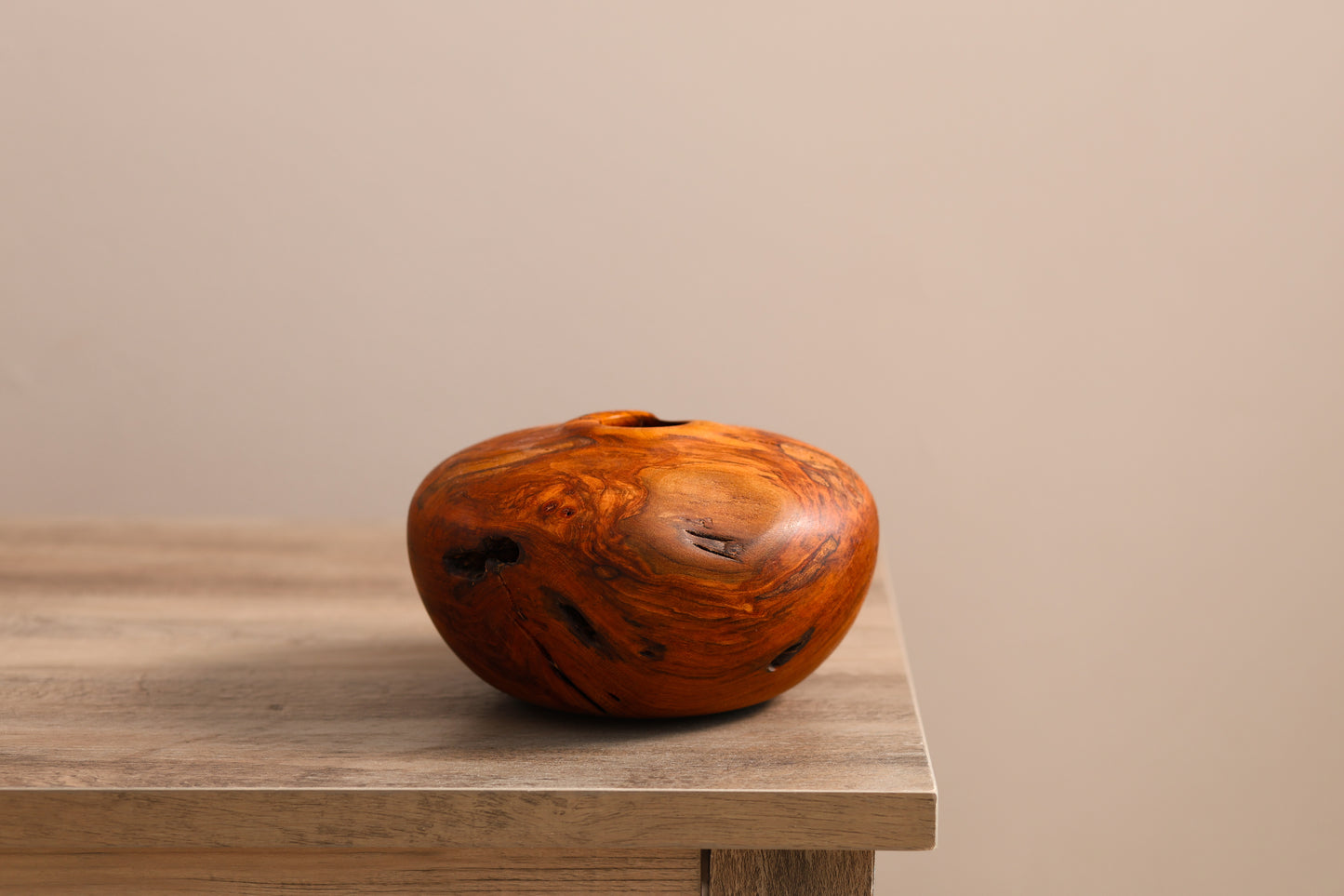 Cherry Burl Hollow Form