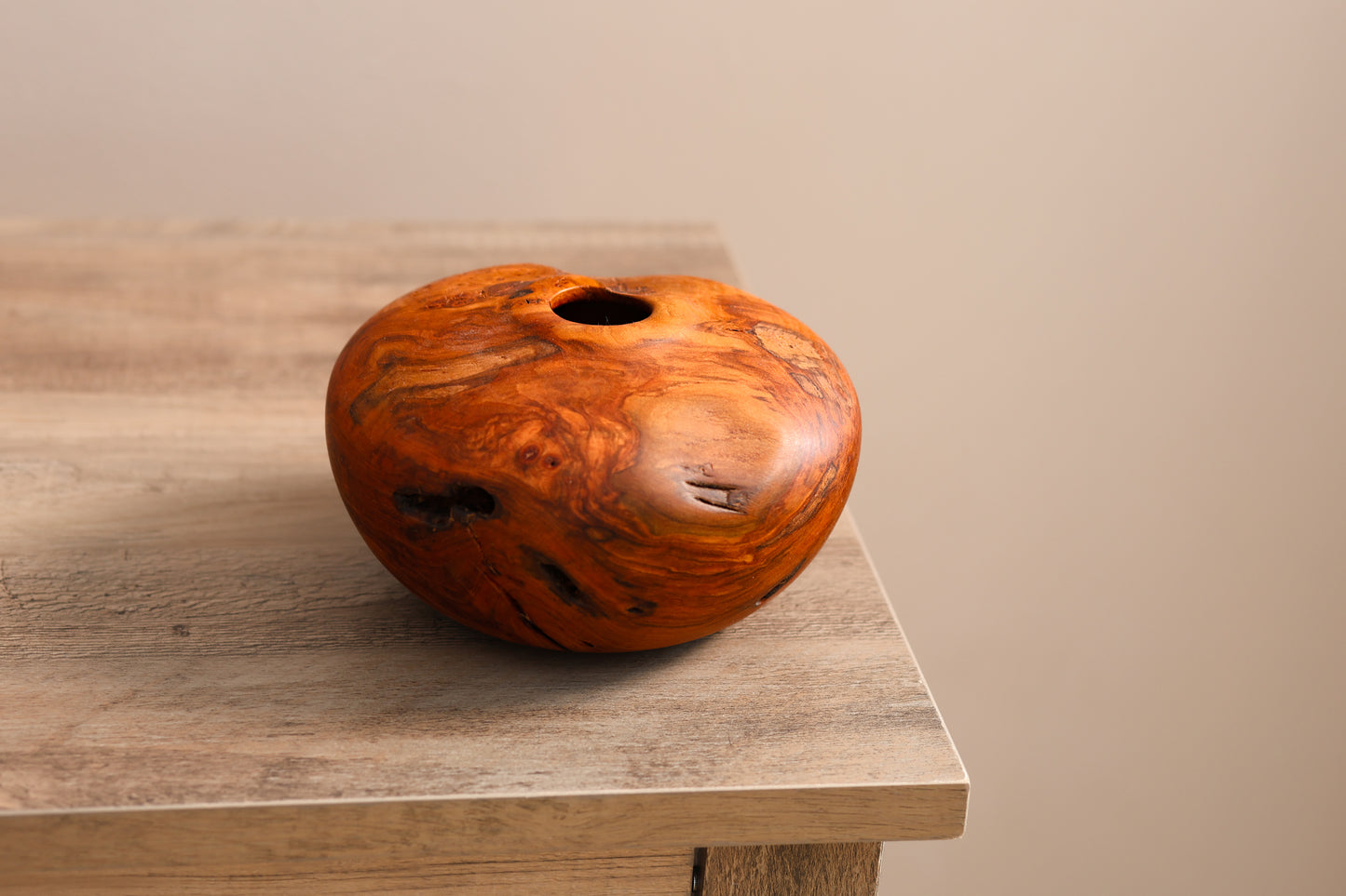 Cherry Burl Hollow Form