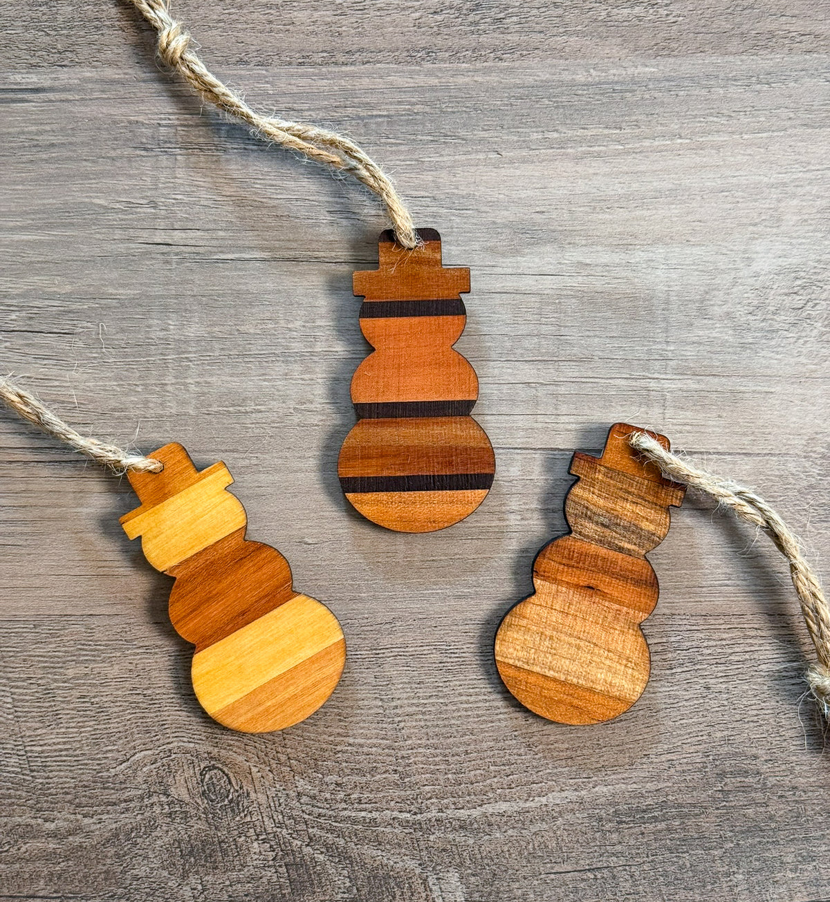 Mini Wooden Ornaments